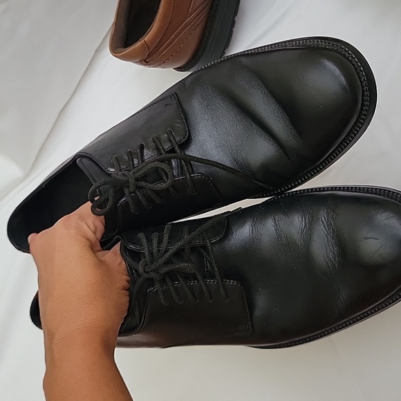 Cole Haan/Rocksport Men's shoes. Color Black/Brown. SIZE 9M - Picture 8 of 16